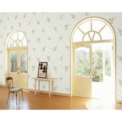 Beibehang Wallpaper home decoration garden small floral non-woven wallpaper roll childrens room wallpaper papel de parede 3d