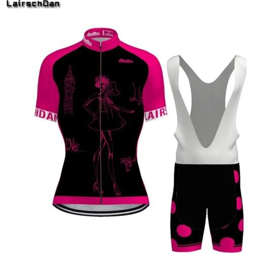 SPTGRVO LairschDan 2020 funny roupa de ciclismo cyclist outfit womens cycling gear female cycling set bike wielrenkleding dames
