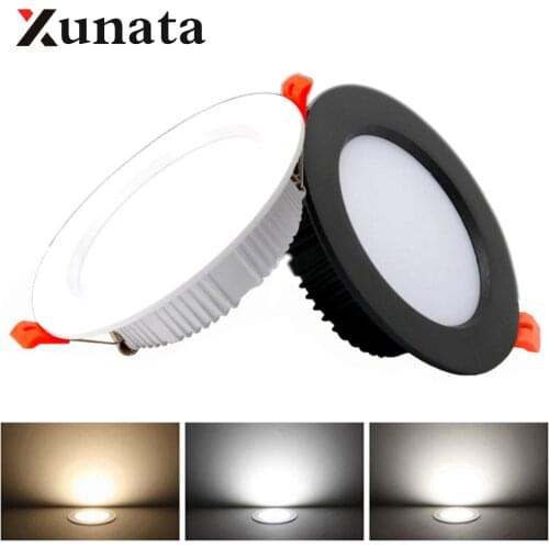 LED Panel Light LED Ceiling light 3W 5W 7W 10W 12W 15W Driver Included AC85-265V Recessed Panel Lamps for indoor Lighting