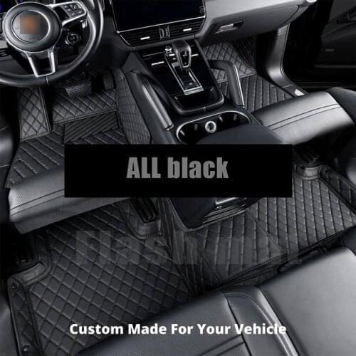 High-quality leather car floor mats for audi Q5 Q2 Quattro Q3 Q7 Q8 SQ5 A1 A2 A3 A4 A5 A6 A7 A8 Car accessories carpet