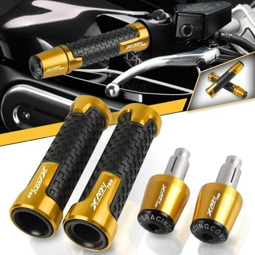 XADV 750 XADV750 22mm 7/8" Handlebar Hand Grips Rubber For HONDA XADV X-ADV 750 2014 2015 2016 2017 2018 2019 2020 2021 2022