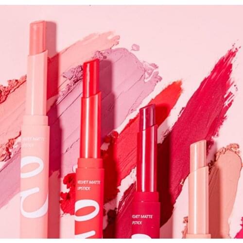 Women Lipstick Waterproof Long Lasting Moist Lip Gloss Vivid Colorful Lipgloss Women Makeup maquiagem Matte Lipstick Lipgloss