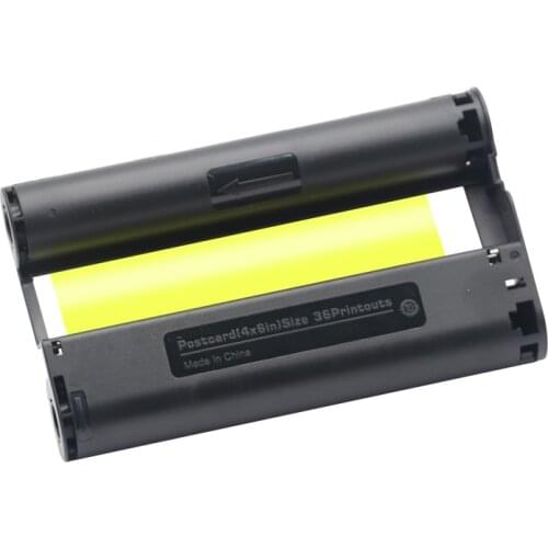 2Pcs Color Ink Cartridges Ribbon 6 Inch Compatible For Canon Selphy CP Series CP800 CP810 CP820 CP900 CP910 CP1200 CP1300 CP1000 Photo Printers