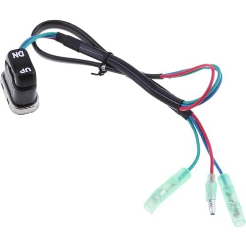 2x Motorcycle Trim & Tilt Switch For Yamaha Motor Outboard Remote Controller