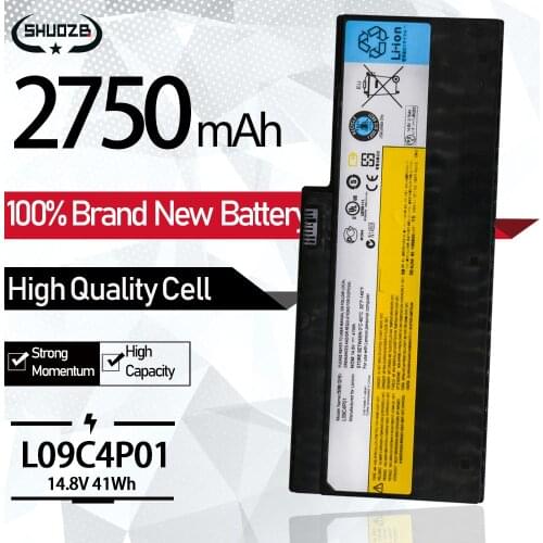 14.8V 41Wh 2750mAh New L09C4P01 L09N4P01 57Y6265 Laptop Battery For Lenovo IdeaPad U350 20028 2963 U350W Series 4CELLS