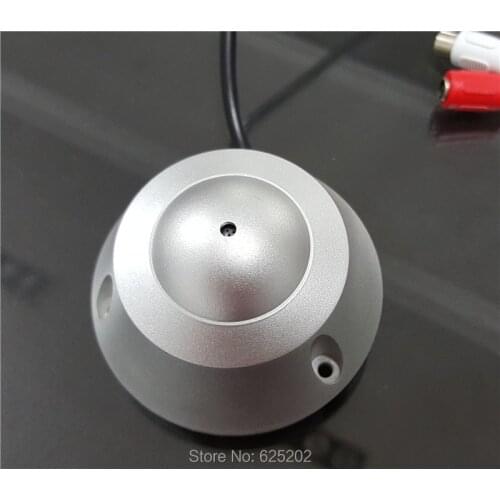 Security System Audio Monitor for CCTV Camera with Connector