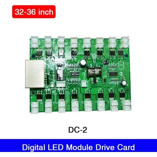 DC-2 digital LED module drive card /connect card with use for 32" inch to 36" inch numbers LED digital numbres module