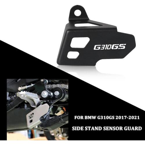 For BMW G310GS G310R 2017-2021 2019 2018 Motorbike Side Kick Switch Protection Cover Small Ladder Side Stands Switch-Protector