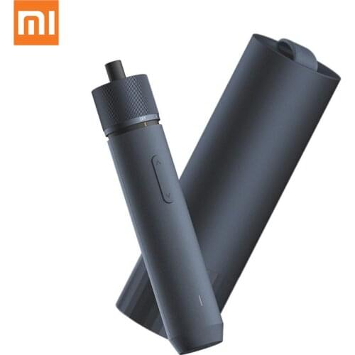 Xiaomi HOTO Straight Handle Electric Screwdriver 3 Speed Torque Rechargeable with Stroage Box LED Light 12 Long Bits