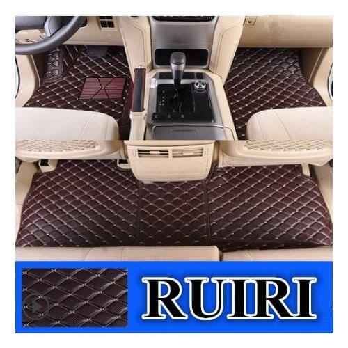 Good quality mats! Custom special car floor mats for Toyota Land Cruiser 100 5 seats 2007-1998 waterproof carpets for LC100 2003