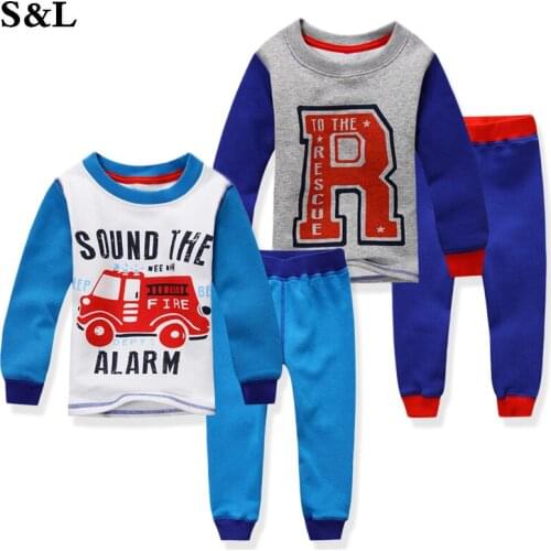 Autumn Winter Boys Home Service Suit Baby Boys Clothes Plus Velvet Warm Clothes Long-sleeved Shirt T-shirt Pants 2 Sets k1