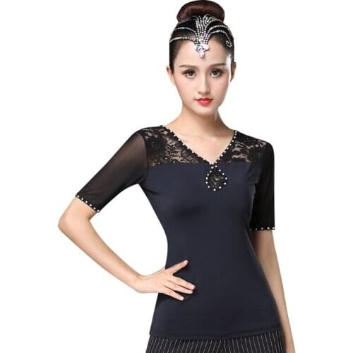 Latin dance costumse sexy latin dance tops for women latin dancing jacket National Standard Dance wear S-3XL