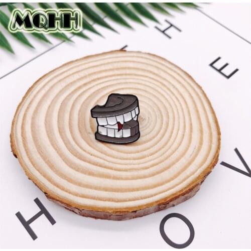 Creative Cartoon Teeth Organs Braces Brooch Alloy Badge T-shirt Bag Pins Accessories Women Jewelry Gifts For Friends