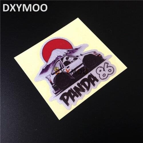 Fashion JAPAN JDM Drift AR86 Panda 86 Car Stickers Racing Motorcycle GK5 Vinyl Decals 8.5x8cm