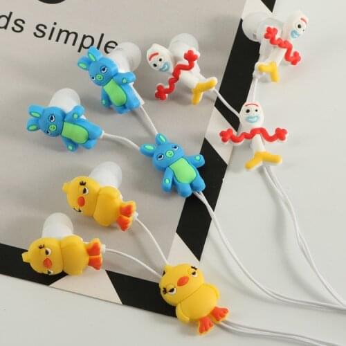 Disney Movie peripheral Toy Story 4 creative cartoon in-ear headphones headset earplugs