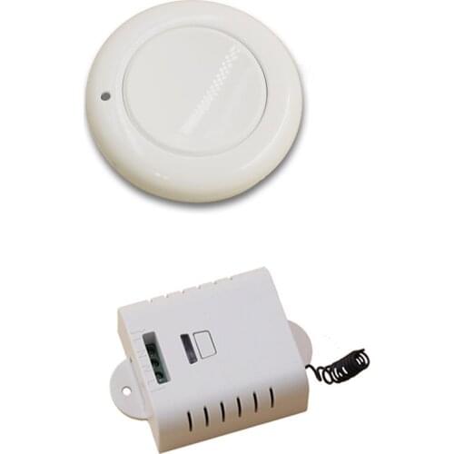 New AC85V 110V 120V 220V 250V 1CH Wireless Remote Control Switch White Transmitter with Receiver for Appliances Gate Garage Door