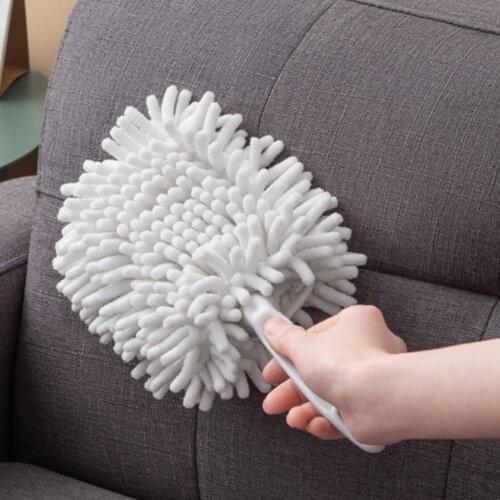 Dust Cleaner Microfiber Duster Brush Dust Cleaner Eco-friendly Anti-scratch Plastic Washable Cleaning Duster Tool for Home