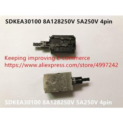 Original new 100% 8A128250V 5A250V 4pin power switch SDKEA30100