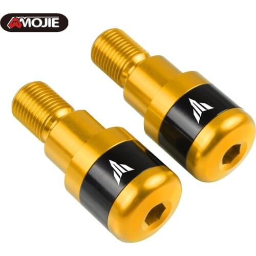 Motorcycle CNC Handlebar Grips Handle Bar Cap End Plugs For Yamaha MT-09 FZ09 MT-07 FZ07 XSR900 XSR700 MT-10 TMAX530 TMAX500
