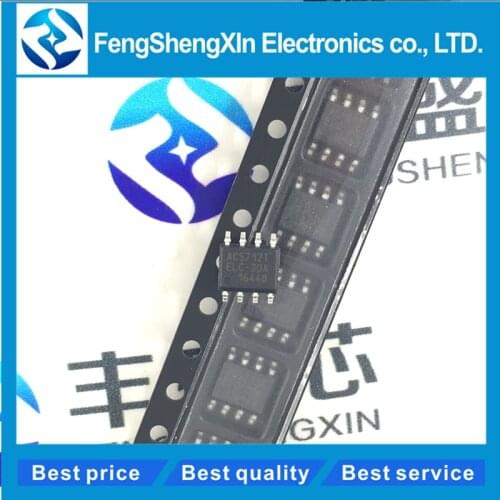30pcs/lot ACS712ELCTR-30A-T ACS712TELC-30A SOP-8 Fully Integrated, Hall Effect-Based Linear Current Sensor IC