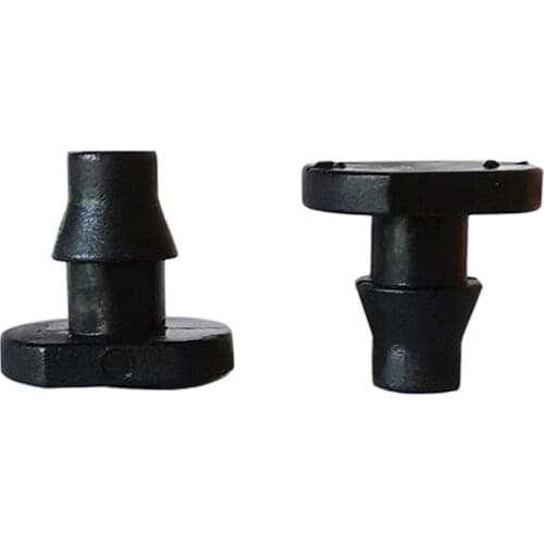 30Pcs Garden 1/4'' Hose End Connector Greenhouse Micro Drip Irrigation System Adapter 4/7mm Hose End Caps