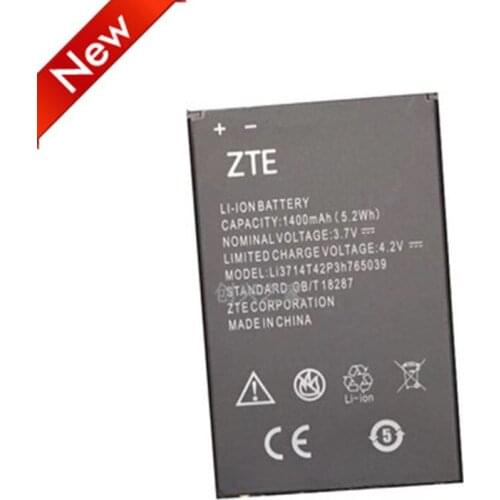New 1400mAh Li3714T42P3h765039 Battery For ZTE Blade Q3 T230 AF3 T220 A3 T221 A5 AF5 A5 Pro Battery