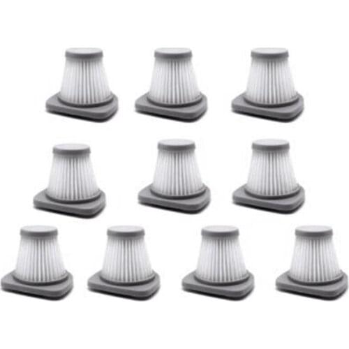 EAS-10Pcs Hepa Filter Hand-Held Vacuum Cleaner Accessory Filter for Media SC861 SC861A