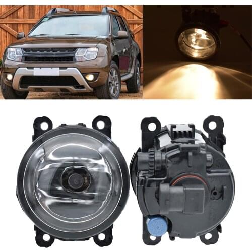 2pcs Car Fog Lamp Assembly LED High Quality Fog Light For Renault Duster Closed Off-Road Vehicle 2012 2013 2014 2015