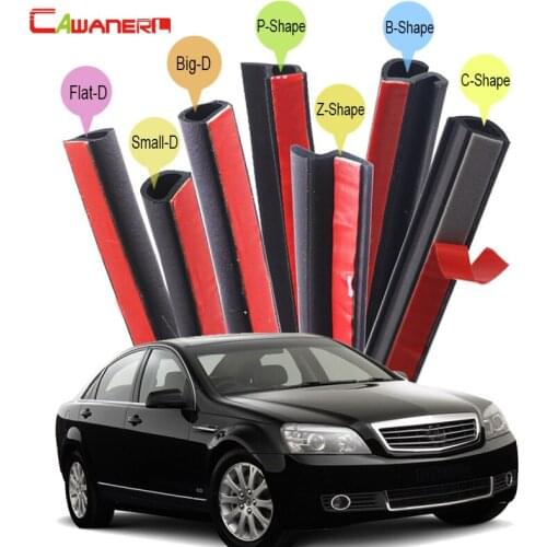 Cawanerl Car Rubber Sealing Seal Strip Kit Noise Insulation Seal Edge Trim Weatherstrip Fit For Daewoo Tico Racer Statesman