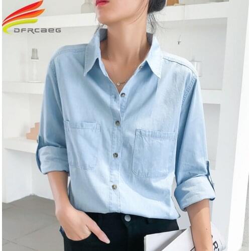 DFRCAEG Womens Long Shirts