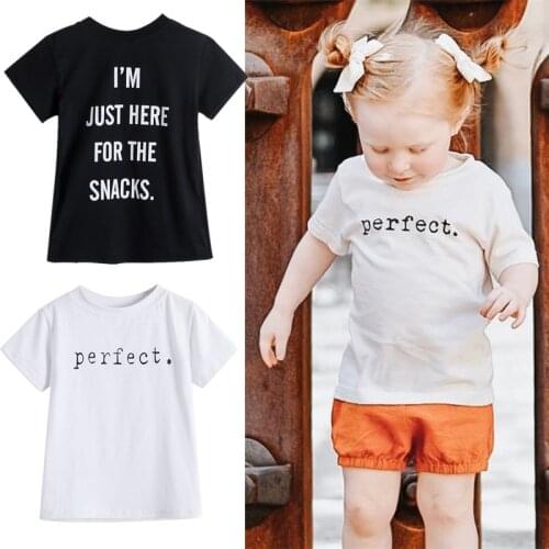 Boys Tees Summer Casual Kids T Shirts Short Sleeve Print Loose Tops Children Fashion Clothes 3-8 Year Infant Boys Cute T Shirts
