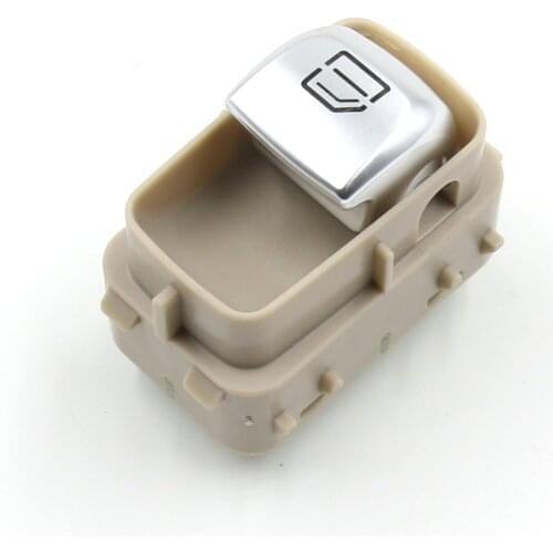 Electric Window Switch for Mercedes W213 W222 white Light 4pins Beige