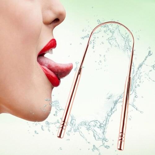 Hygiene Care Tools Tongue Scraper Cleaner Fresh Breath Cleaning Tongue Loaded Toothbrush Dental Oral