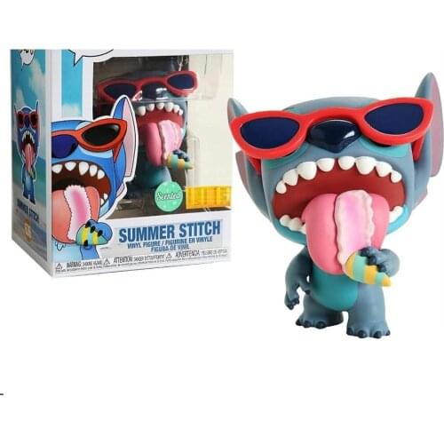 Summer Stitch 636# Action Figure Collection10cm Limited Edition Model Toys for Children Christmas Gift