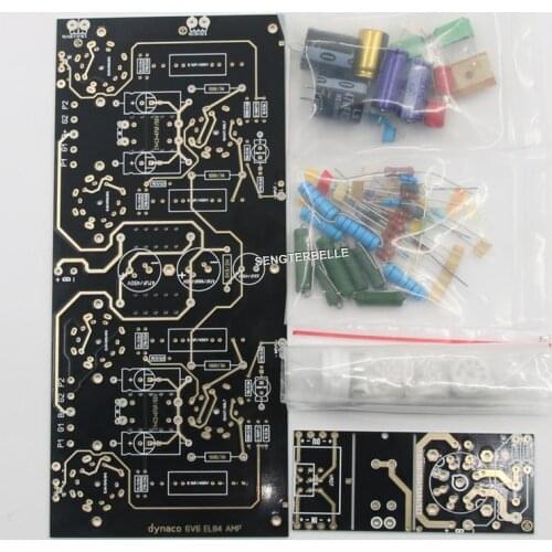HiFi 6V6 / EL84 Vacuum Tube Amplifier Board Kit 10W Refer DYNACO Classic Circuit