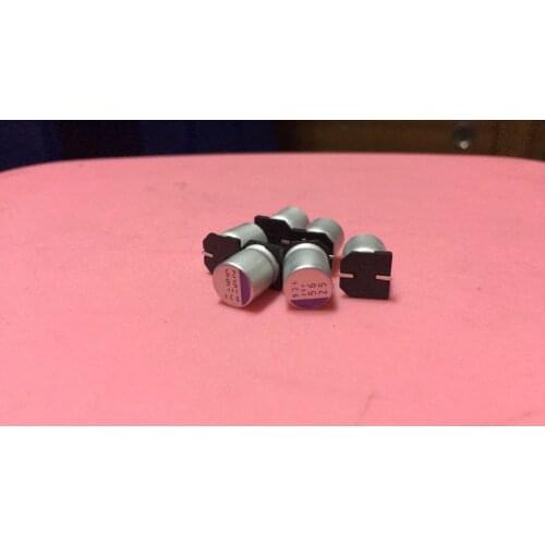 Original New 100% 25V56UF 10x12.7 SMD solid capacitor 25SVP56M (Inductor)