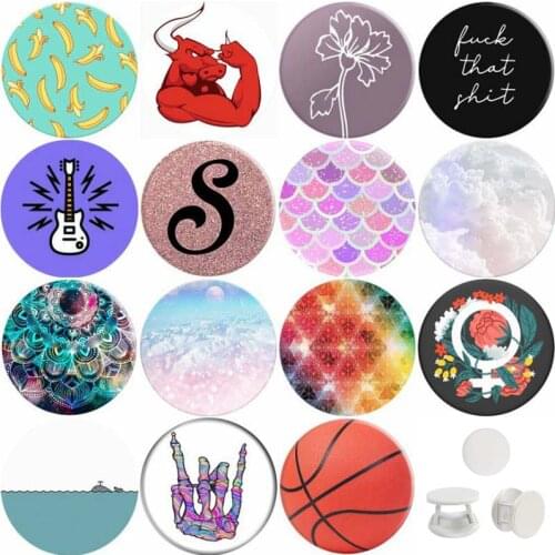 Попсокет for Phones Round Expanding Stand Grip Mount Phone Accessory Hot Phone Holder Rings Popped Pocket Socket For iPhone