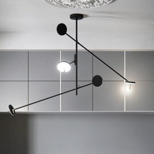 Fast shipping Nordic light luxury living room chandelier minimalist modern minimalist restaurant art personality creative chand