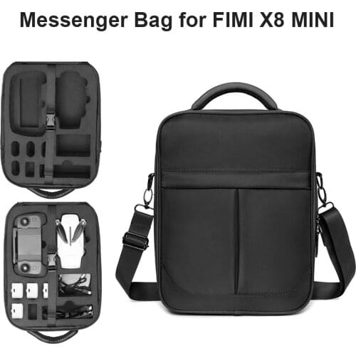 Aircraft Messenger Crossbody Bag for FIMI X8 MINI Travel Case Carrying Storage Shoulder Bag for FIMI X8 Mini Drone