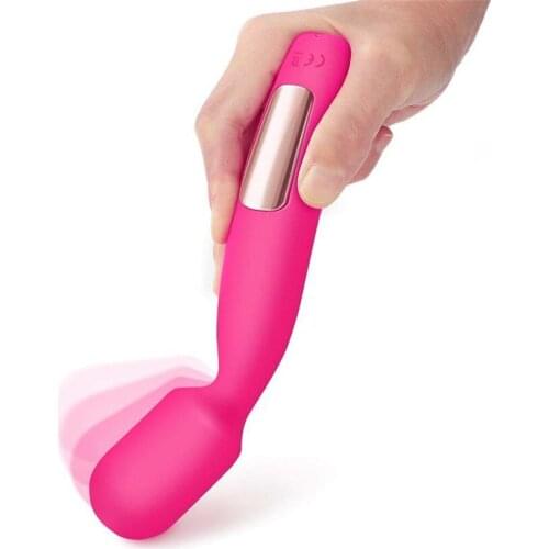 16 Speed Waterproof Dildos AV Vibrator Magic Wand Women Muscle Vibrators Clitoris Stimulator USB Massager Sex Toys for Adults