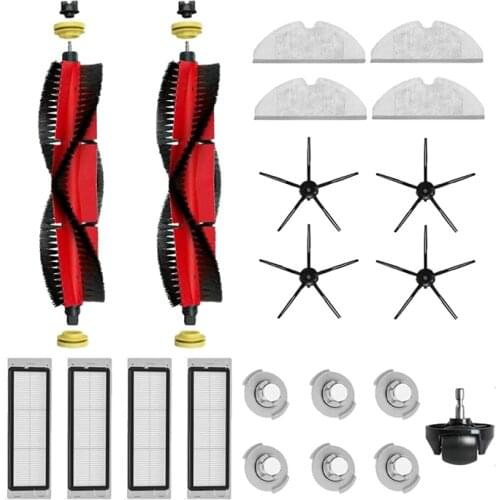 Replacement Accessories Parts for Xiaomi Roborock S50 S55 S6 Robot Vacuum Cleaner HEPA Filter Brush Mop Cloth Kit