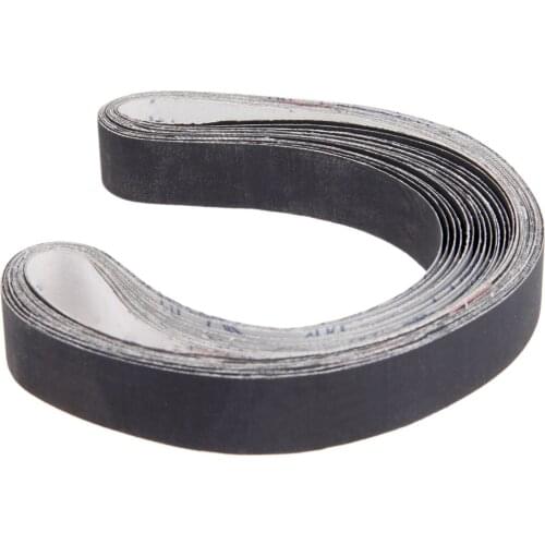 15Pcs Dremel Accessories 760*25mm Grinding Belts Grit 600 800 1000 Belt Sander for Sharpening Polishing Sanding Tools