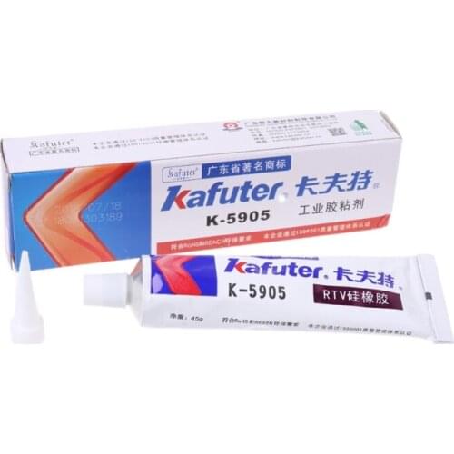 2018 New High Quality Kafuter K-5905 Industrial Adhesive Transparent Sealant Paste A813