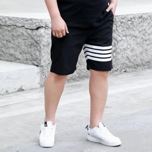 2021 Shorts Men Clothing Men Shorts Pants Casual New Summer Brand Sweatpants Korean Fashion Striped Plus Size 4XL Loose Trousers