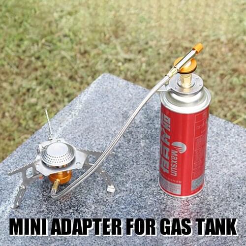 AOTU Outdoor Camping Conversion Head Gas Bottle Adaptor Portable Stove Connector Adapter For Camping Picnic Burner