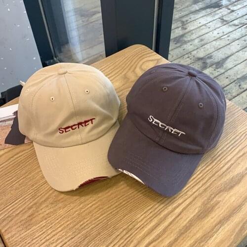 New fashion dad hat Old fashioned letter embroidery baseball cap cotton adjustable strapback snapback hats cool hip hop caps