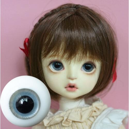 BJD doll eyeballs are suitable for 1/3 1/4 1/6 size human windy-blue glass eye-balls doll accessories