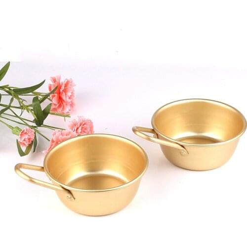 Korean Rice Wine Aluminum Cup Makgeolli Bowl Traditional Wine Cup