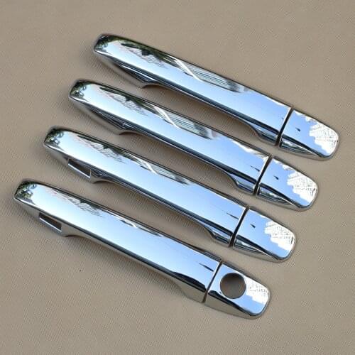 For Subaru XV Forester SJ Outback Keyless Door Handle Cover Protection Chrome Scratch Guards