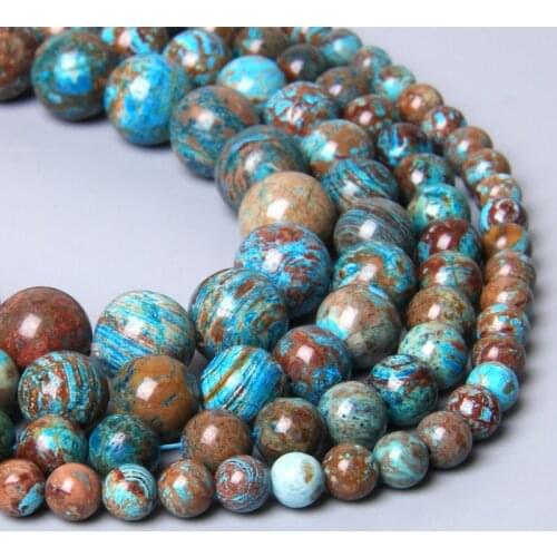 AAA+ Natural blue lace crazy agates Brazilian sapphires stone beads smooth spacer loose gem stone beads For Jewelry Making gifts